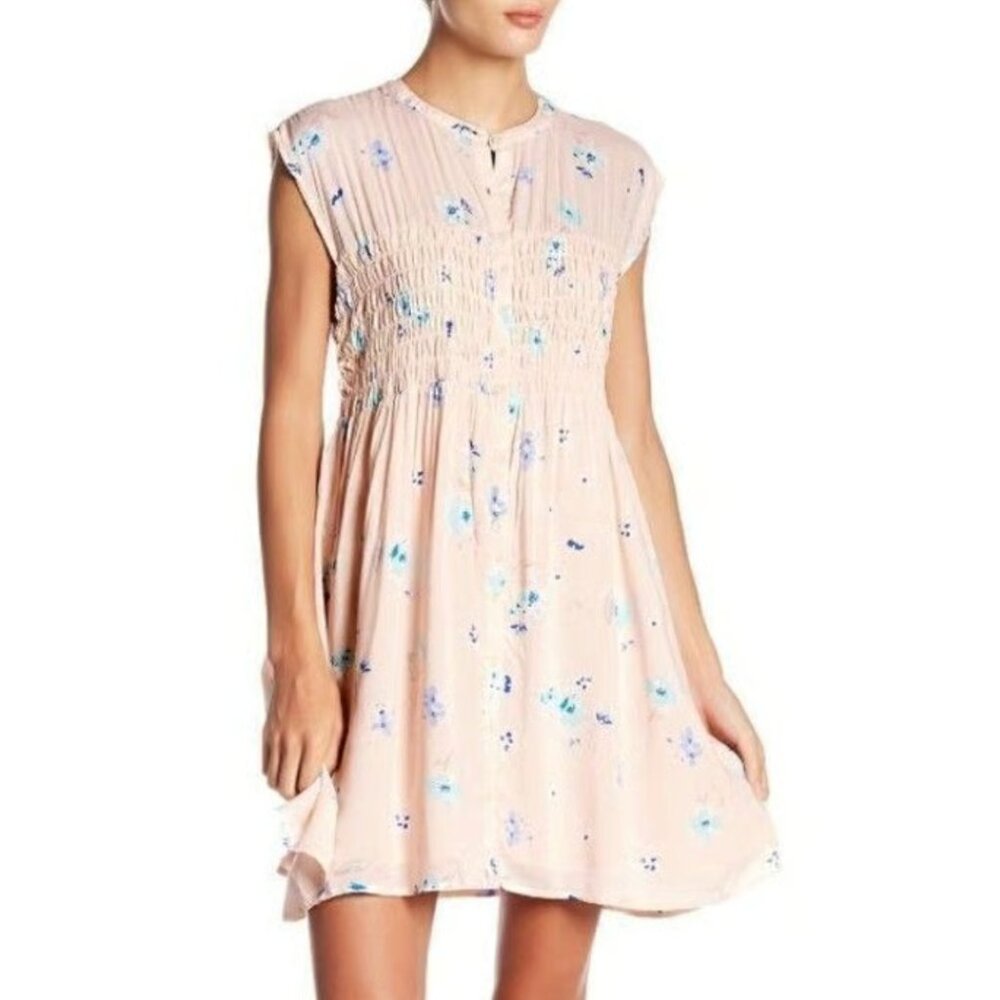 Free People - Floral Mini Dress